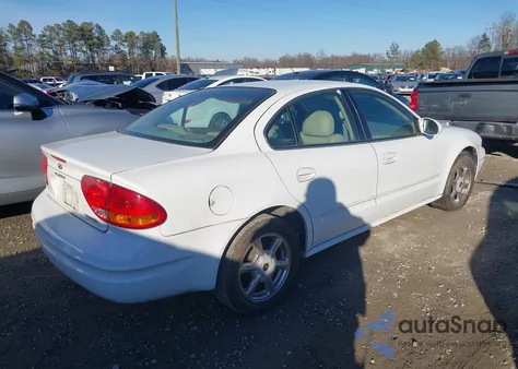 2001 Oldsmobile Alero Gls from USA, damaged, VIN 1G3NF52EX1C161658